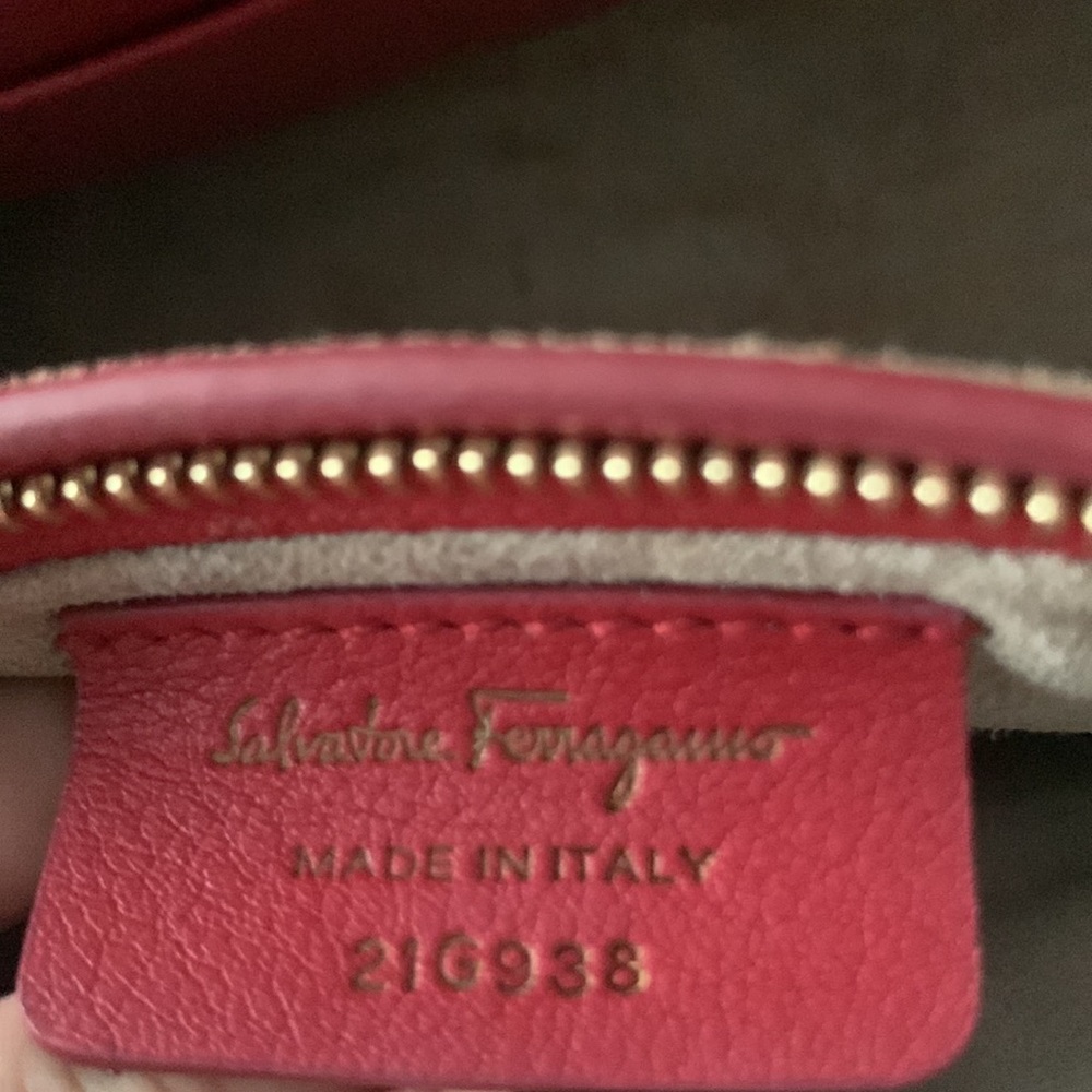 Salvatore Ferragamo Stella Mini Python Crossbody - image 8